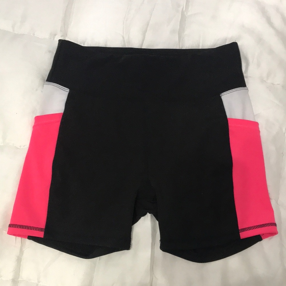 High waisted spandex shorts